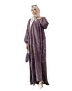 Abaya Nida Fabric Full Sleeve Dress for Women's and Girl's