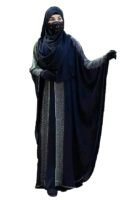 Nida Fabric Free Size Muslim Burqa/Abaya & Burkha Dress For Muslim Women(Black)