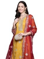 Women Ethnic Wear(Mustard)