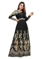 Women's Georgette Embroidered Semi-Stitched Gown