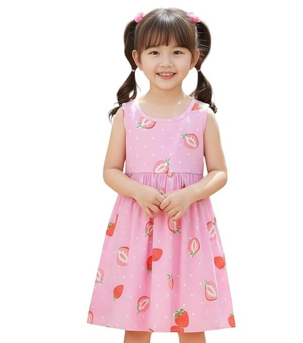 Kids Dress for Girls ( Pink)